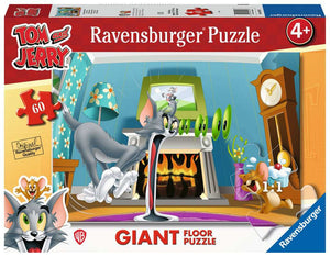 Puzzle Ravensburger gigante - Tom y Jerry. 60 piezas
