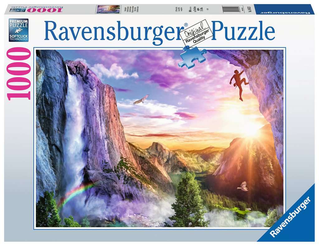 Puzzle Ravensburger - La Felicidad del Escalador. 1000 piezas-Puzzle-Ravensburger-Doctor Panush