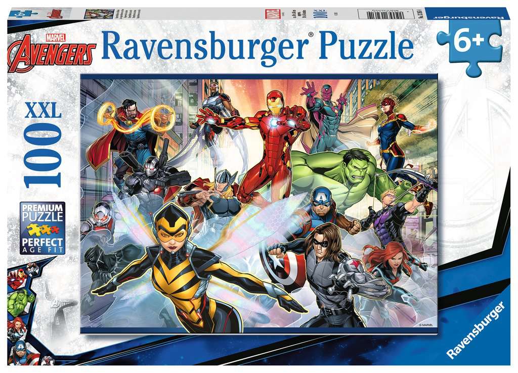 Puzzle Ravensburger - Vengadores. 100 piezas-Doctor Panush
