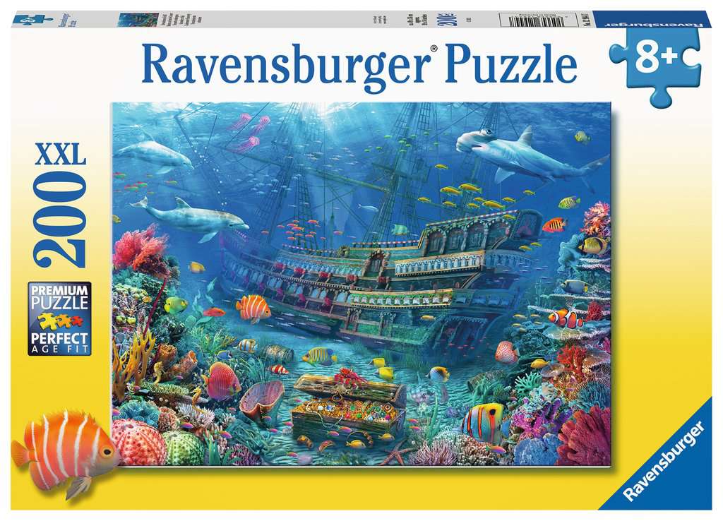 Puzzle Ravensburger 200 piezas - Descubrimiento Submarino-Doctor Panush