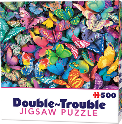 Puzzle Cheatwell Double-Trouble Mariposas. 500 piezas