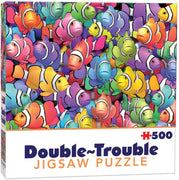 Puzzle Cheatwell Double-Trouble Pez Payaso. 500 piezas