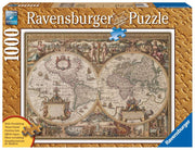 Puzzle Ravensburger - Mapamundi Antiguo. 1000 piezas-Puzzle-Ravensburger-Doctor Panush