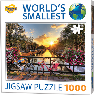 Puzzle Cheatwell World´s smallest - Amsterdam. 1000 piezas-Puzzle-Cheatwell-Doctor Panush