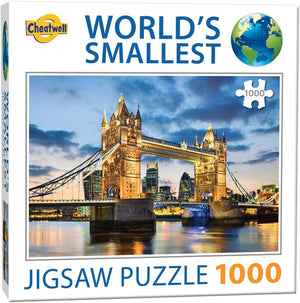 Puzzle Cheatwell World´s smallest - Tower Bridge. 1000 piezas-Puzzle-Cheatwell-Doctor Panush