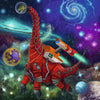 Puzzles Ravensburger - Dinosaurios en el Espacio. 3x49 piezas-Doctor Panush