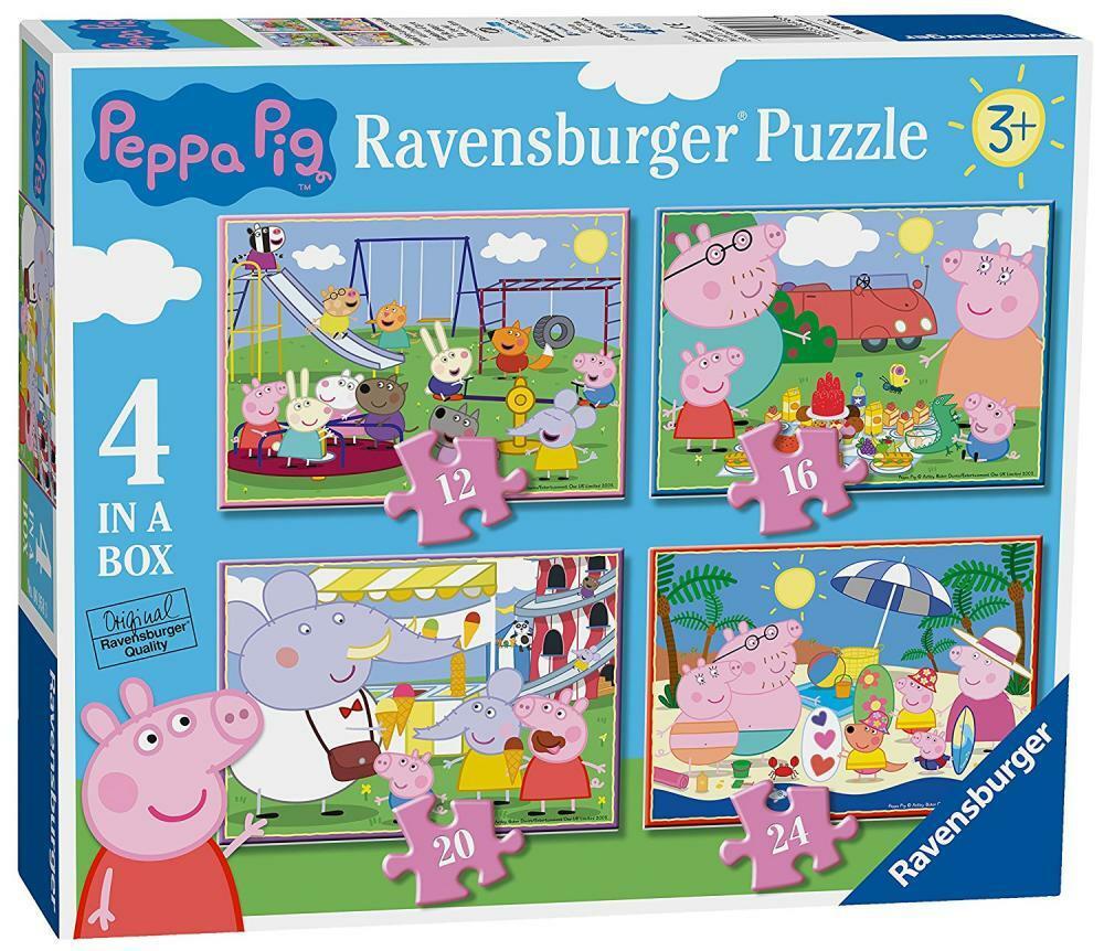 Puzzles Ravensburger - Peppa Pig. 4 en 1. 12-24 piezas-Doctor Panush