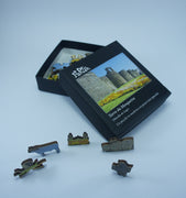 PUZZLE de MADERA Torre da Mosqueira (Muralla de Lugo)-Doctor Panush