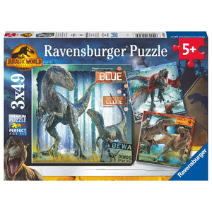 Puzzle Ravensburger - Jurassic World 3x49
