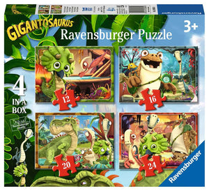 Puzzle Ravensburger - Gigantosaurus. 4 en 1. 12-24 piezas-Doctor Panush