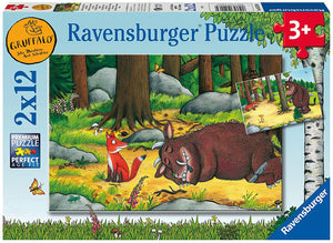 Puzzles Ravensburger - The Gruffalo. 2x12 piezas-Doctor Panush