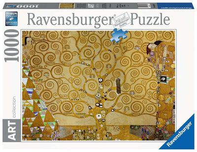 Puzzle Ravensburger - El Árbol de la Vida de Klimt. 1000 piezas-Puzzle-Ravensburger-Doctor Panush