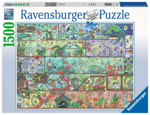 Puzzle Ravensburger - Gnomo en el estante. 1500 Piezas-Doctor Panush