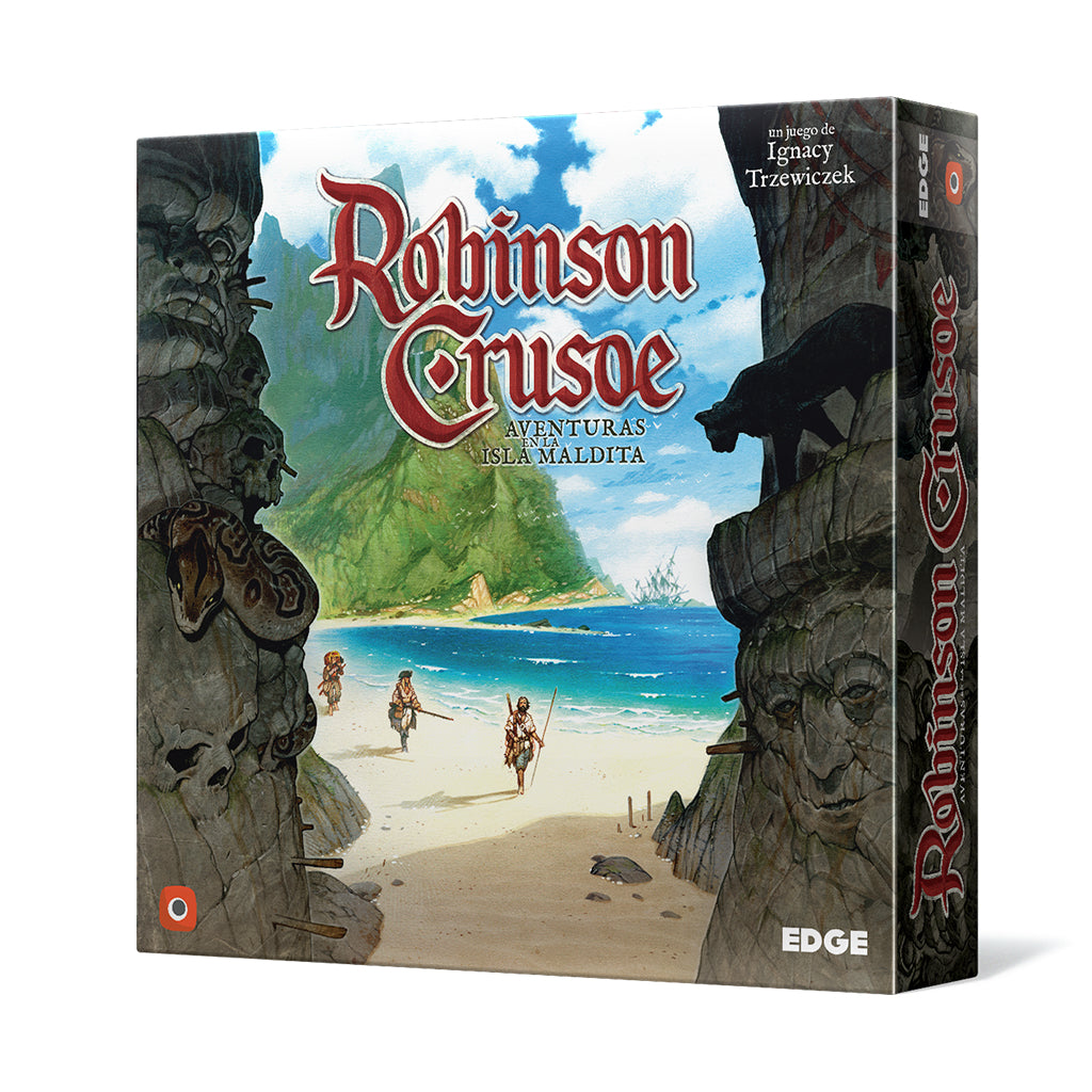 Juego de Mesa - Robinson Crusoe: Aventuras en la isla maldita-Doctor Panush