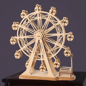 Puzzle 3D de madera Rolife - Ferris Wheel