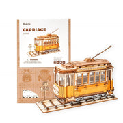 Puzzle 3D de madera Rolife - Tramcar