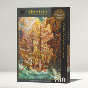 Puzzle Art & Fable – Shipside Celebration 750 piezas