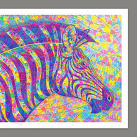 Puzzle Pintoo - Michael David Ward - Flower Zebra. 1000 piezas-Puzzle-Pintoo-Doctor Panush