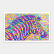 Puzzle Pintoo - Michael David Ward - Flower Zebra. 1000 piezas-Puzzle-Pintoo-Doctor Panush