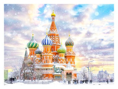 Puzzle Pintoo - Catedral de San Basilio, Rusia. 1200 piezas-Doctor Panush