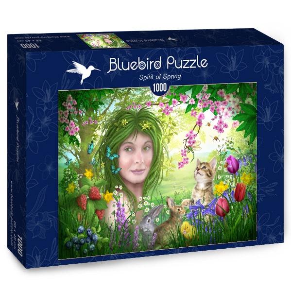 Spirit of Spring-Puzzle-Bluebird Puzzle-Doctor Panush