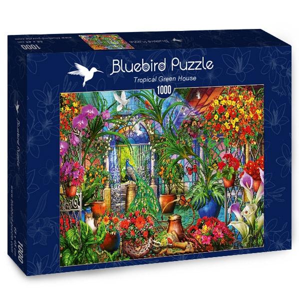 Tropical Green House-Puzzle-Bluebird Puzzle-Doctor Panush