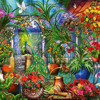 Tropical Green House-Puzzle-Bluebird Puzzle-Doctor Panush