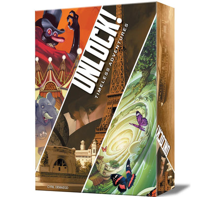 Juego de cartas Unlock! Timeless Adventures-Asmodee-Doctor Panush