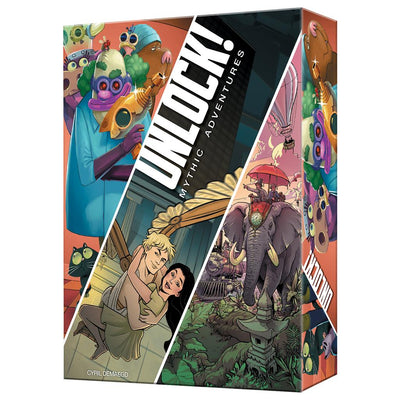 Juego de cartas Unlock! Mythic Adventures-Doctor Panush