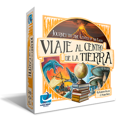 Juego de mesa Viaje al Centro de la Tierra-Doctor Panush