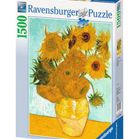 Puzzle Ravensburger - Vincent Van Gogh: Los girasoles. 1500 Piezas-Doctor Panush