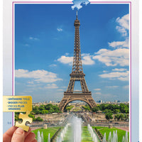 Puzzle Ravensburger - Vista de la Torre Eiffel 300 piezas XXL-Doctor Panush