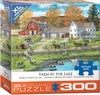 Puzzle Eurographics - Farm by the Lake by Bob Fair. 300 XXL piezas-Doctor Panush