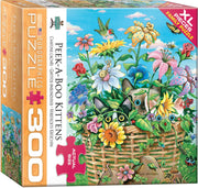 Puzzle Eurographics - Peek-a-Boo Kittens. 300 XXL piezas-Doctor Panush