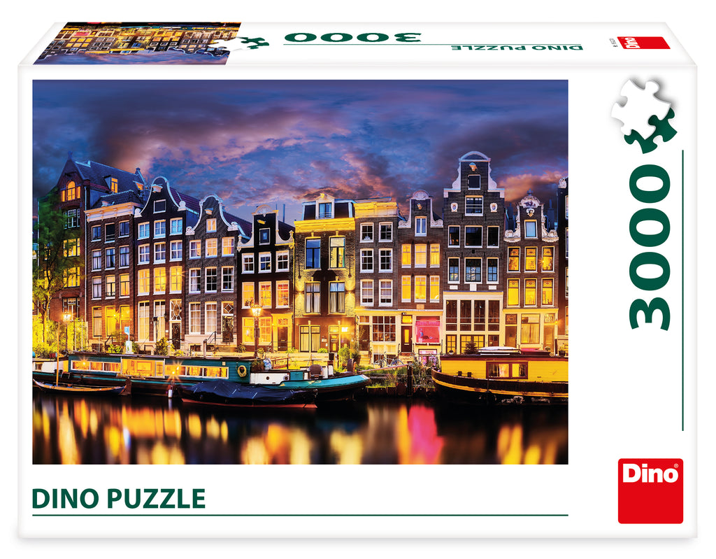 Puzzle Dino - Amsterdam. 3000 piezas-Doctor Panush