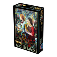 Puzzle Dtoys - August Macke: Two Girls. 1000 piezas-Puzzle-DToys-Doctor Panush