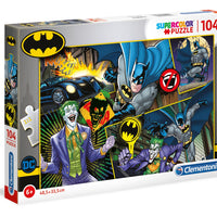 Puzzle Clementoni Batman- 104 piezas - Supercolor Puzzle-Doctor Panush