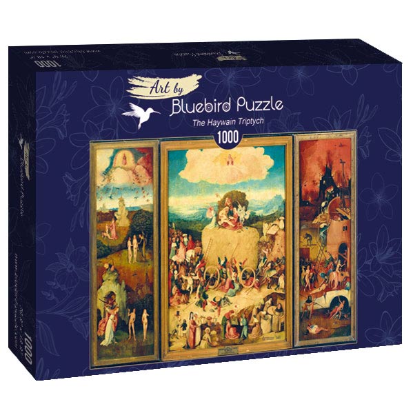 Puzzle Bluebird Puzzle - Bosch - The Haywain Triptych. 1000 piezas-Puzzle-Bluebird Puzzle-Doctor Panush