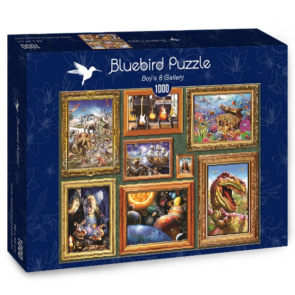 Puzzle Bluebird Puzzle - Boy's 8 Gallery. 1000 piezas-Puzzle-Bluebird Puzzle-Doctor Panush
