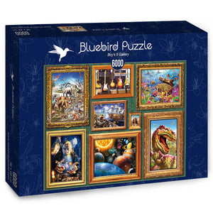 Puzzle Bluebird Puzzle - Boy's 8 Gallery. 6000 piezas-Doctor Panush