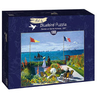 Puzzle Bluebird Puzzle - Monet- Garden at Sainte-Adresse,1867. 1000 piezas-Puzzle-Bluebird Puzzle-Doctor Panush