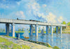 Puzzle Bluebird Puzzle - Claude Monet -Railway Bridge at Argenteuil, 1873. 1000 piezas-Puzzle-Bluebird Puzzle-Doctor Panush