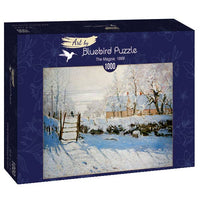 Puzzle Bluebird Puzzle - Claude Monet - The Magpie, 1869. 1000 piezas-Puzzle-Bluebird Puzzle-Doctor Panush