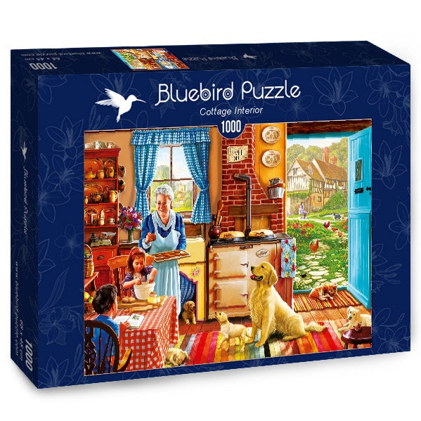 Puzzle Bluebird Puzzle - Cottage Interior. 1000 piezas-Puzzle-Bluebird Puzzle-Doctor Panush
