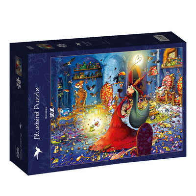 Puzzle Bluebird Puzzle - François Ruyer - Witch. 6000 piezas