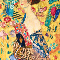 Puzzle Bluebird Puzzle - Gustave Klimt - Lady with Fan, 1918. 1000 piezas-Puzzle-Bluebird Puzzle-Doctor Panush