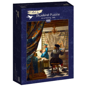 Puzzle Bluebird Puzzle - Johannes Vermeer - Art of Painting, 1668. 1000 piezas-Puzzle-Bluebird Puzzle-Doctor Panush