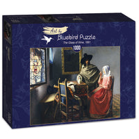 Puzzle Bluebird Puzzle - Vermeer - The glass of wine, 1661. 1000 piezas-Puzzle-Bluebird Puzzle-Doctor Panush