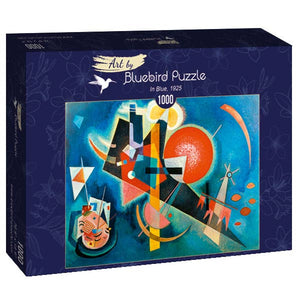 Puzzle Bluebird Puzzle - Kandinsky - In Blue, 1925. 1000 piezas-Puzzle-Bluebird Puzzle-Doctor Panush