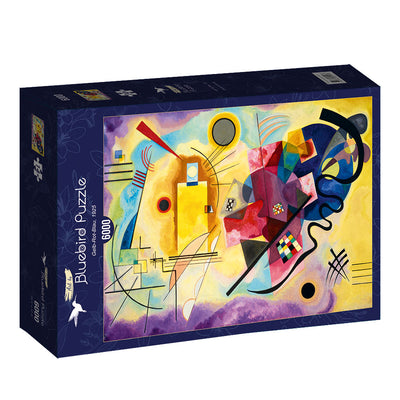Puzzle Bluebird Puzzle - Kandinsky - Amarillo, Rojo, Azul. 6000 piezas